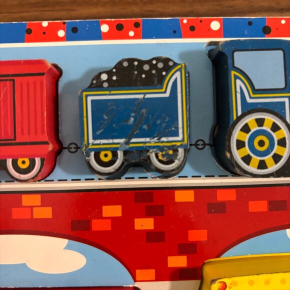 Lot of 4 Toddler Chunky Puzzle Toys - Picture 8 of 12